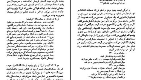 معرفی و دانلود کتاب فردریکو گارسیا لورکا آرنلد واینستاین ۱۱۹ صفحه پی دی اف