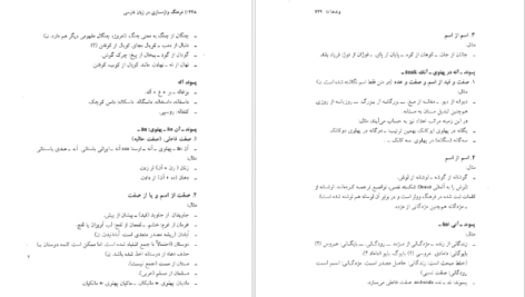 معرفی و دانلود کتاب فرهنگ واژه سازی در زبان فارسی جلد ۵ کامیاب خلیلی ۲۸۵ صفحه پی دی اف